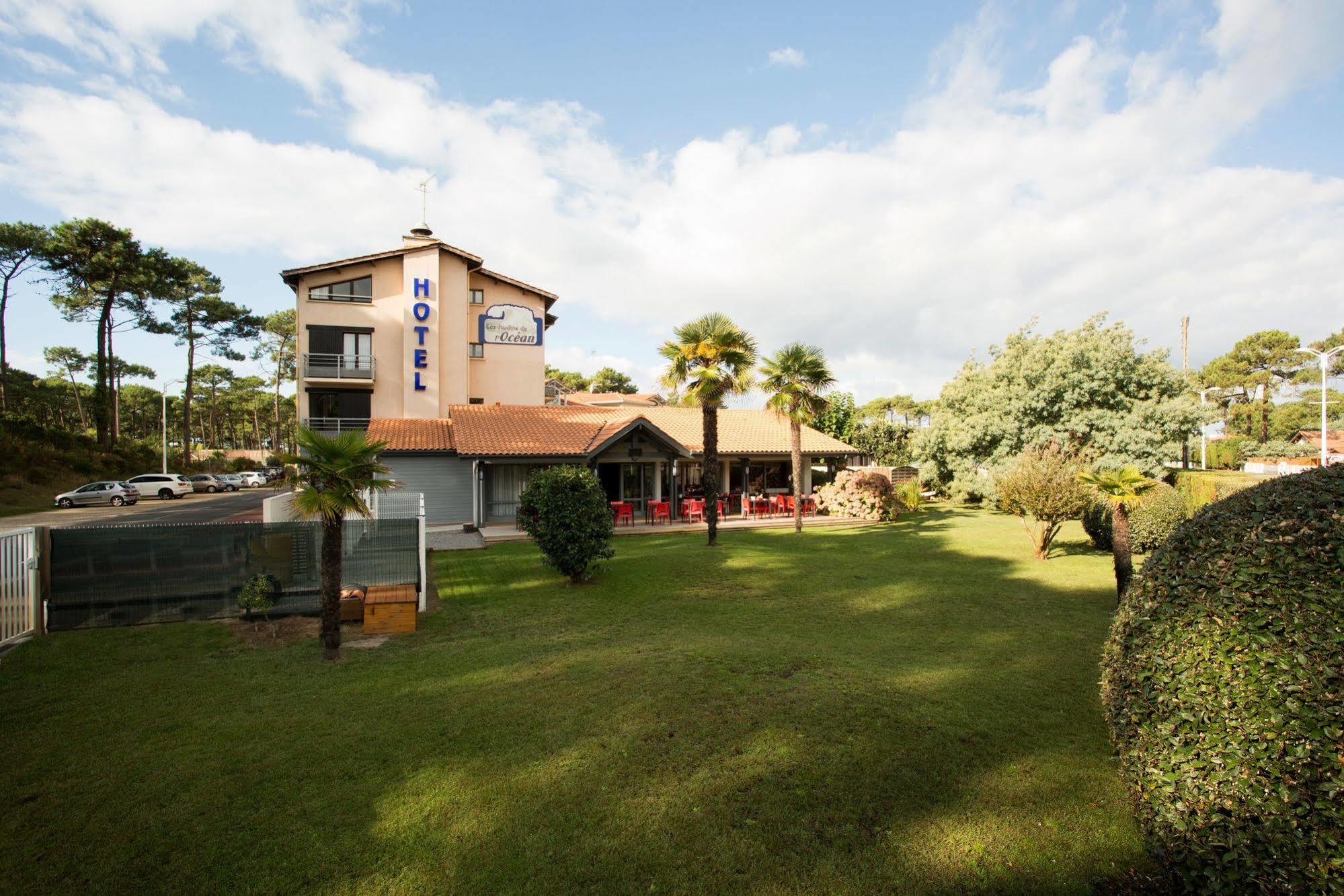 Hotel Les Jardins De L'Ocean - Climatise Biscarrosse-Plage Exterior foto